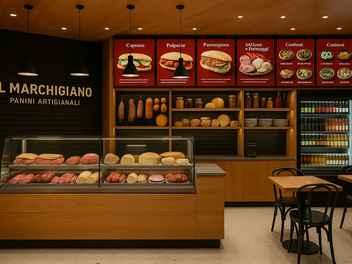 Il Marchigiano — Rosticeri dhe panine